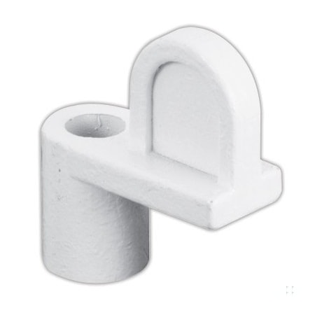 Prime-Line Diecast Zinc 3/8 in. Offset Window Screen Clip, White (8 Pack) L 5787